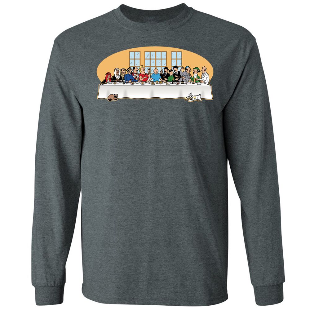 Long Sleeve T-Shirt - 121UTHS1 - Dark Heather - 15