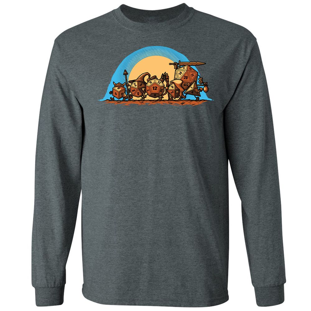Long Sleeve T-Shirt - GKXTMGN8 - Dark Heather - 15
