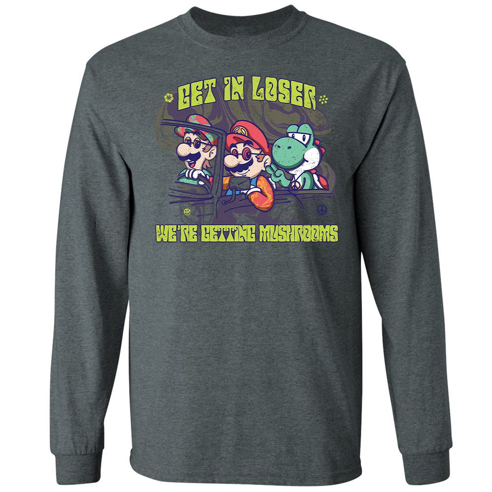 Long Sleeve T-Shirt - UFWDYBMD - Dark Heather - 15