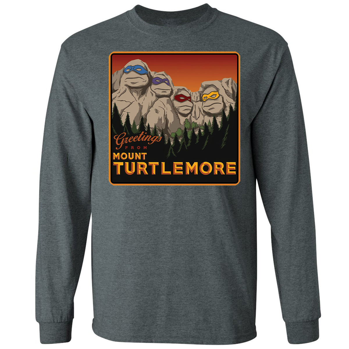 Long Sleeve T-Shirt - E1XU2MHK - Dark Heather - 15