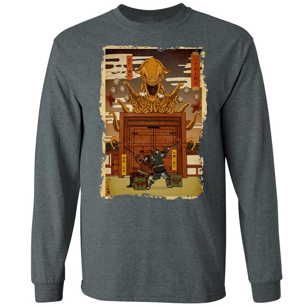 Long Sleeve T-Shirt - 7TZQVQ23 - Dark Heather - 15