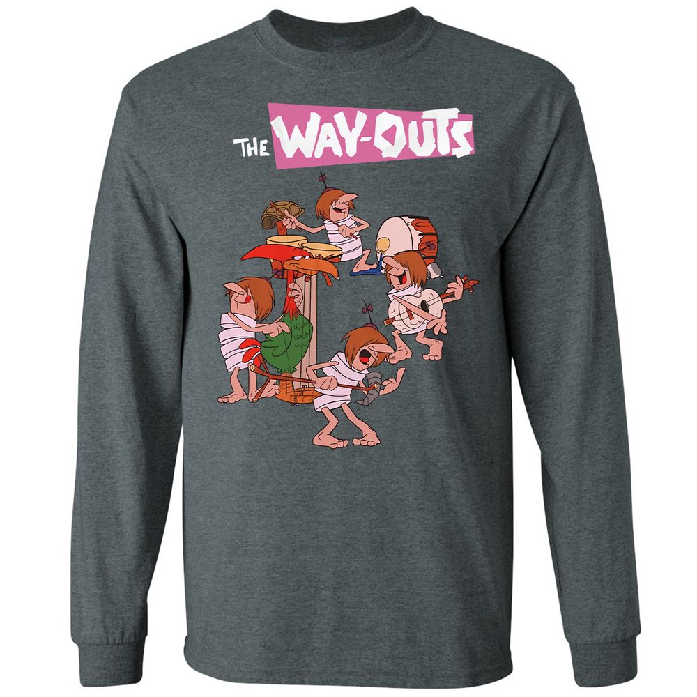 Long Sleeve T-Shirt - FYT7HF7J - Dark Heather - 15