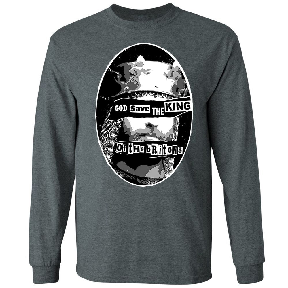 Long Sleeve T-Shirt - 7RHWNVWJ - Dark Heather - 15