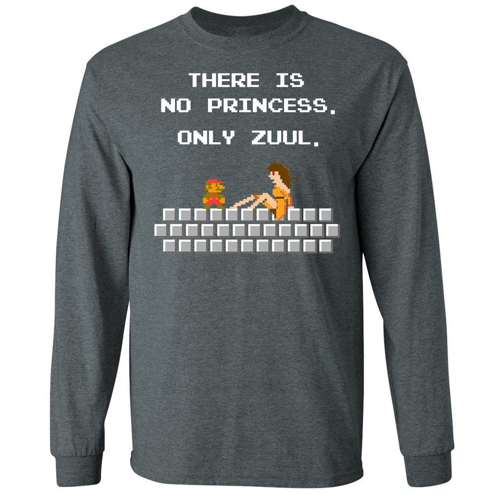 Long Sleeve T-Shirt - PQHF27KM - Dark Heather - 15