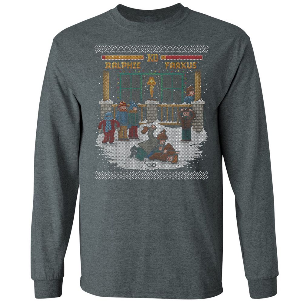 Long Sleeve T-Shirt - 65CGSX9C - Dark Heather - 15