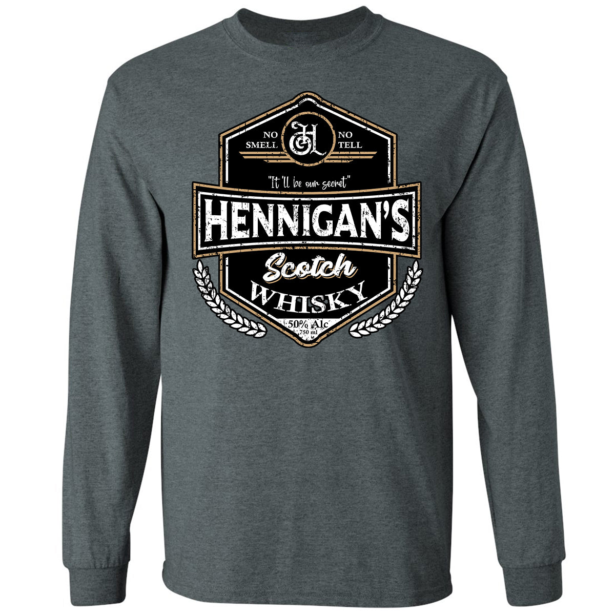 Long Sleeve T-Shirt - B31U2CCA - Dark Heather - 15