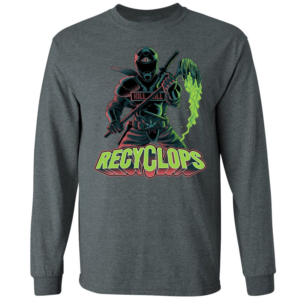 Long Sleeve T-Shirt - 8P39U935 - Dark Heather - 15