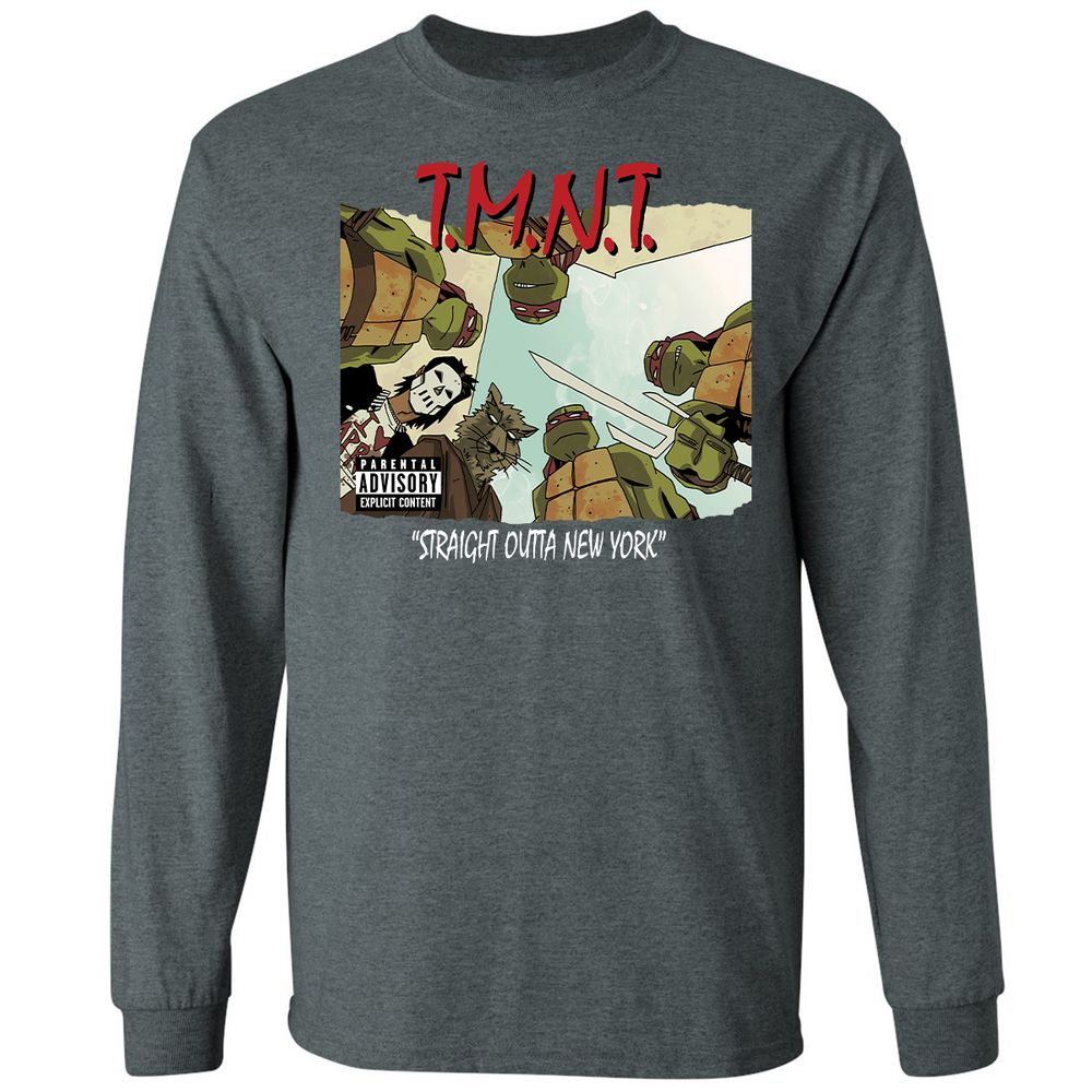 Long Sleeve T-Shirt - UK9TCRZU - Dark Heather - 15