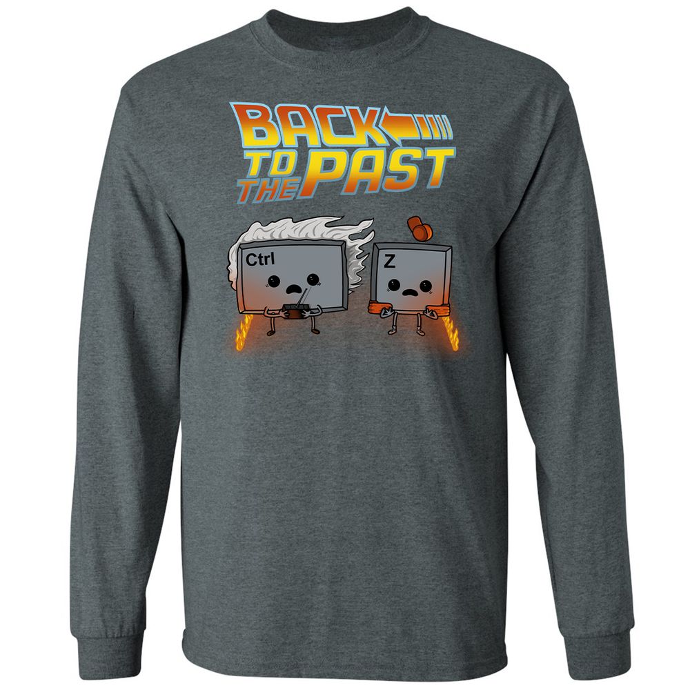 Long Sleeve T-Shirt - KKGVUZ6W - Dark Heather - 15