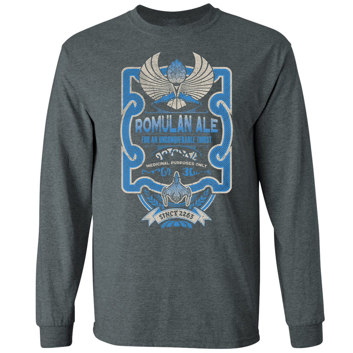 Long Sleeve T-Shirt - JGSHP5Q3 - Dark Heather - 15