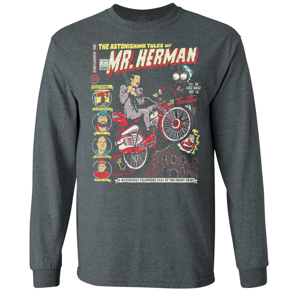 Long Sleeve T-Shirt - C2H5Q1TV - Dark Heather - 15