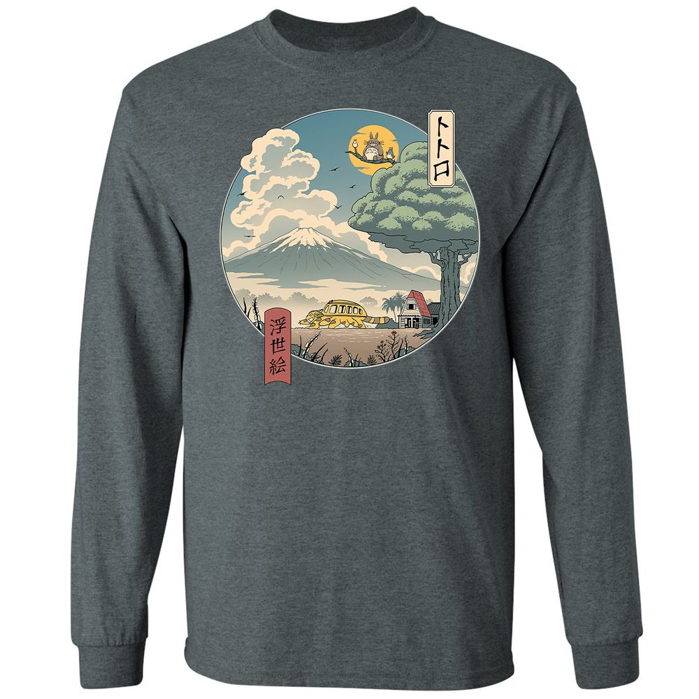 Long Sleeve T-Shirt - 5KUF9F3R - Dark Heather - 15