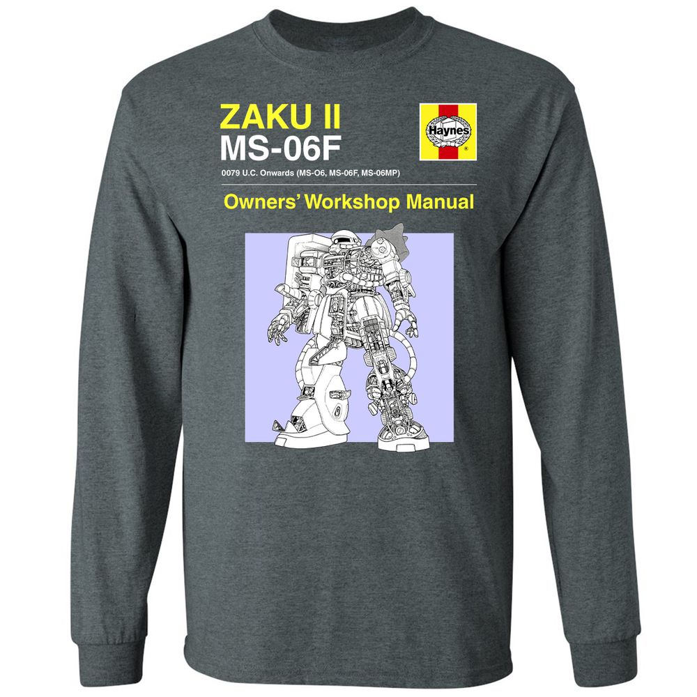 Long Sleeve T-Shirt - 5TK24E99 - Dark Heather - 15