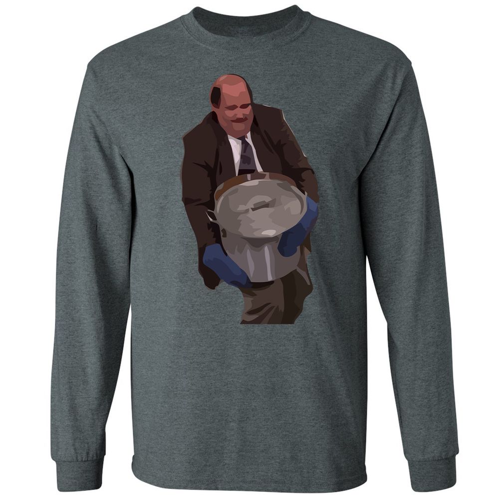 Long Sleeve T-Shirt - LGC1Z7X9 - Dark Heather - 15