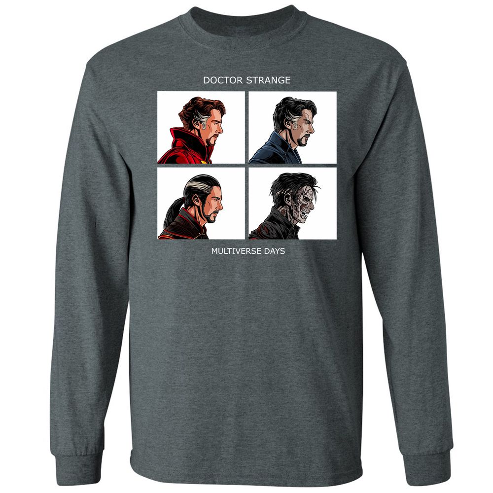 Long Sleeve T-Shirt - 4RS6JWJV - Dark Heather - 15