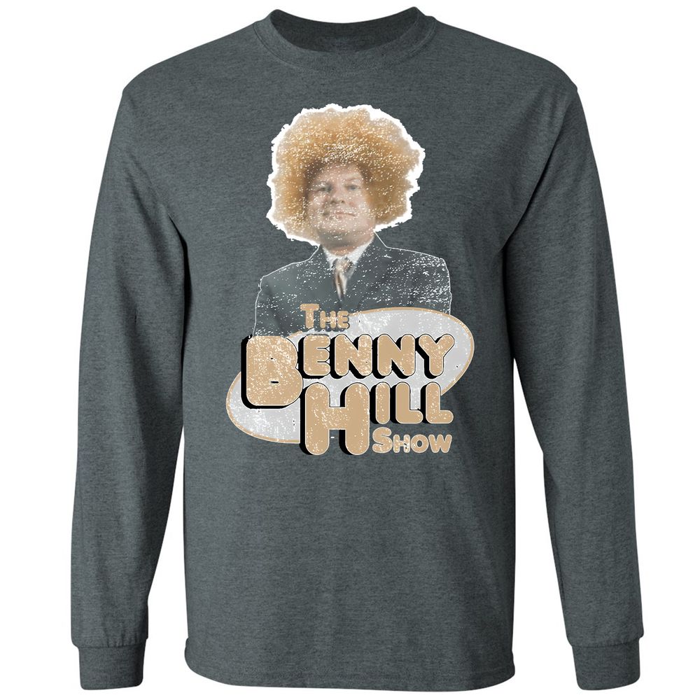 Long Sleeve T-Shirt - 2ZGL5UKP - Dark Heather - 15