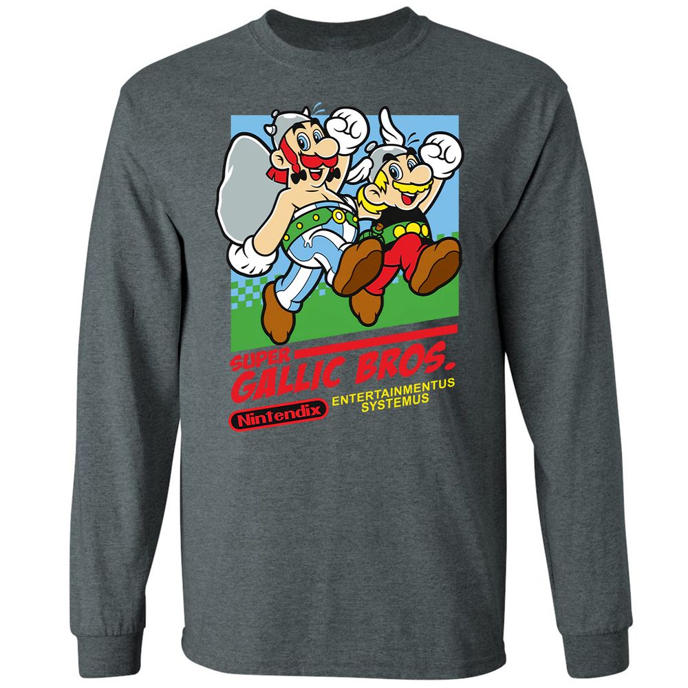 Long Sleeve T-Shirt - 6HBBQX5B - Dark Heather - 15