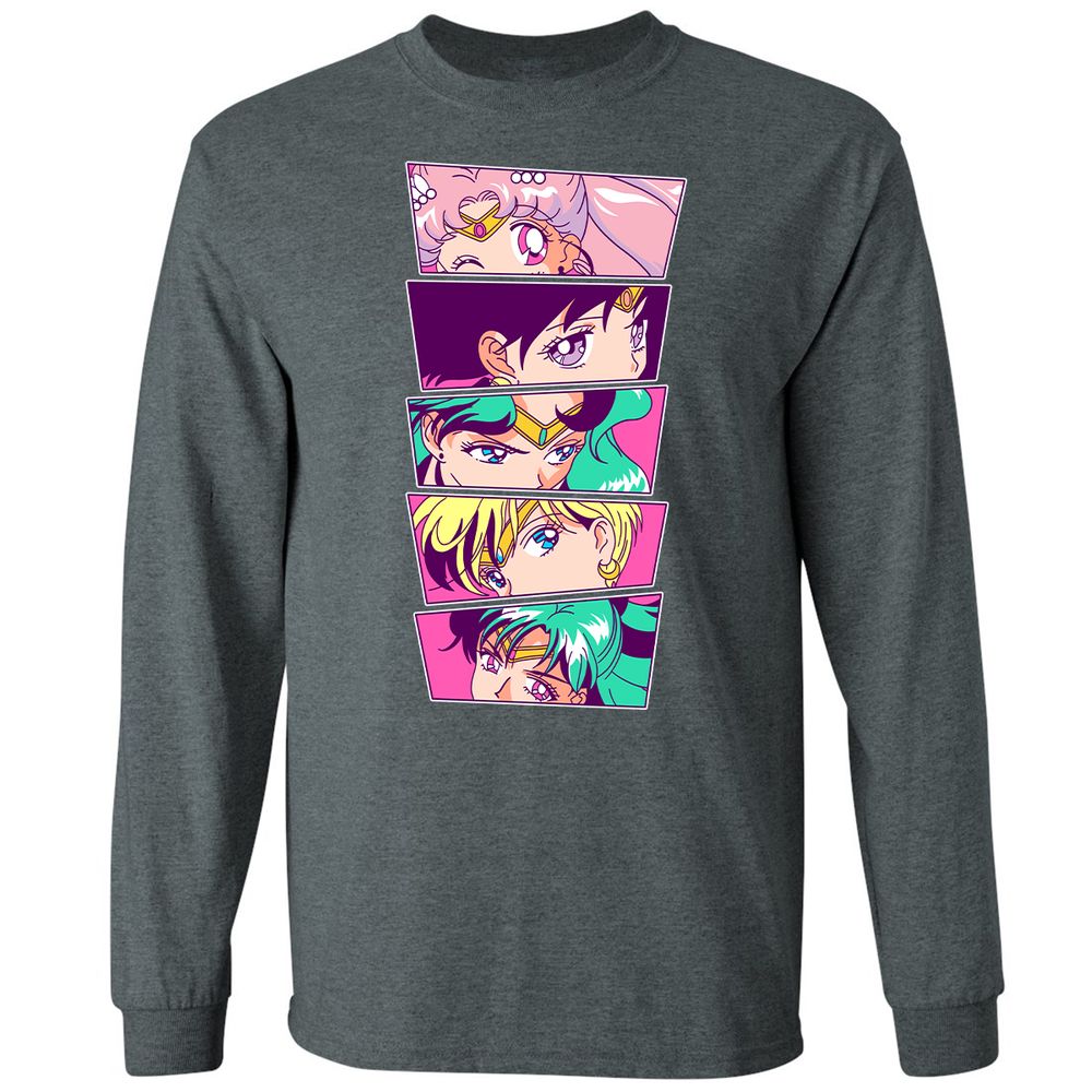 Long Sleeve T-Shirt - PW5NPGYV - Dark Heather - 15