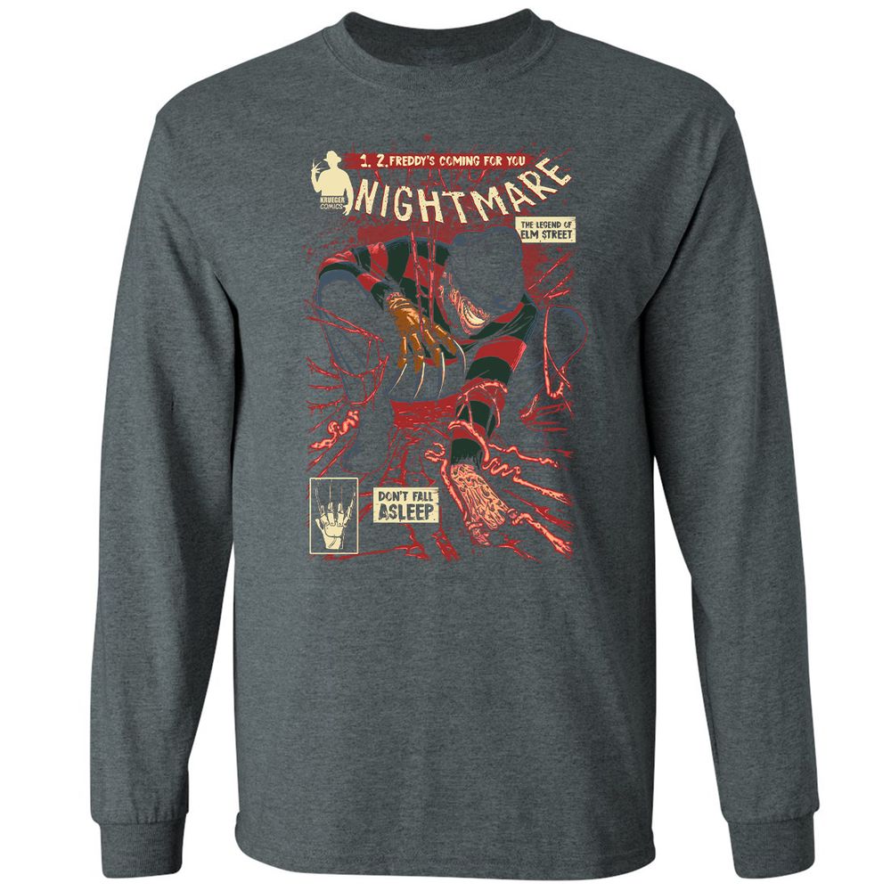 Long Sleeve T-Shirt - G1VGYH38 - Dark Heather - 15