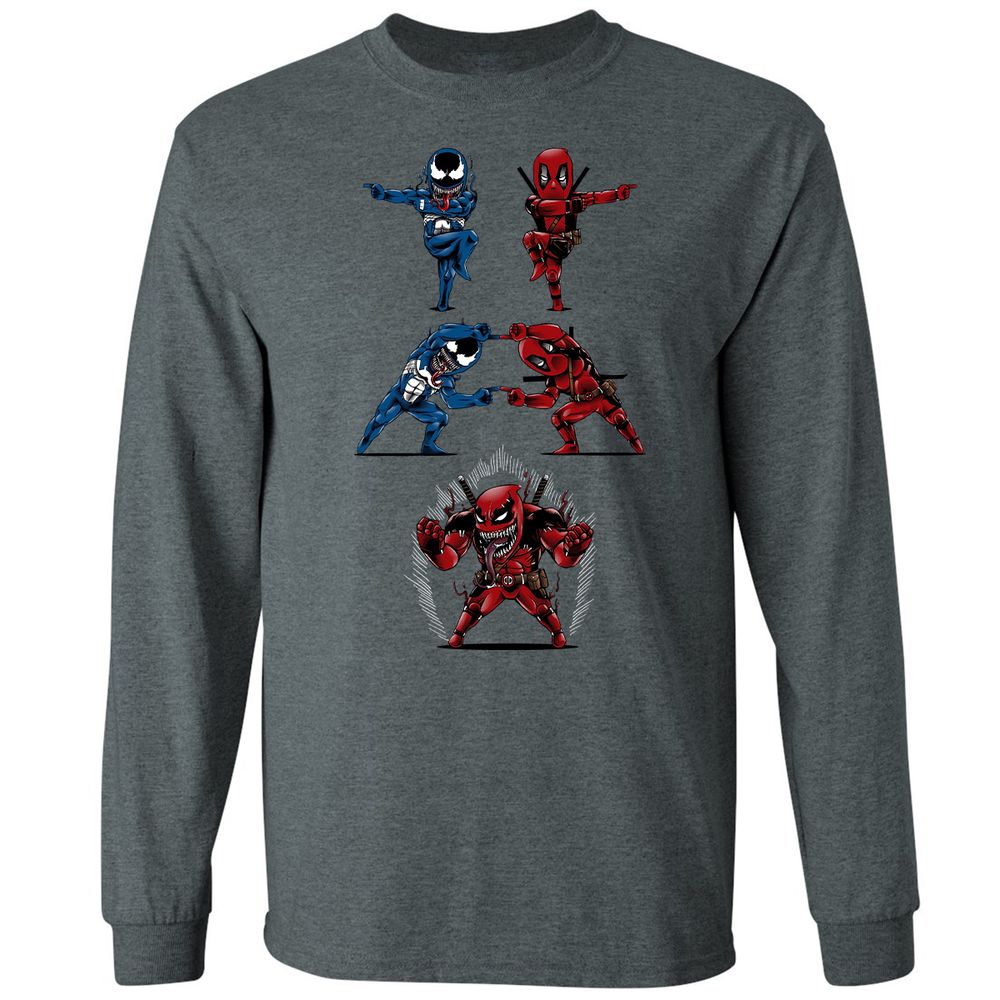 Long Sleeve T-Shirt - GHKZSANA - Dark Heather - 15