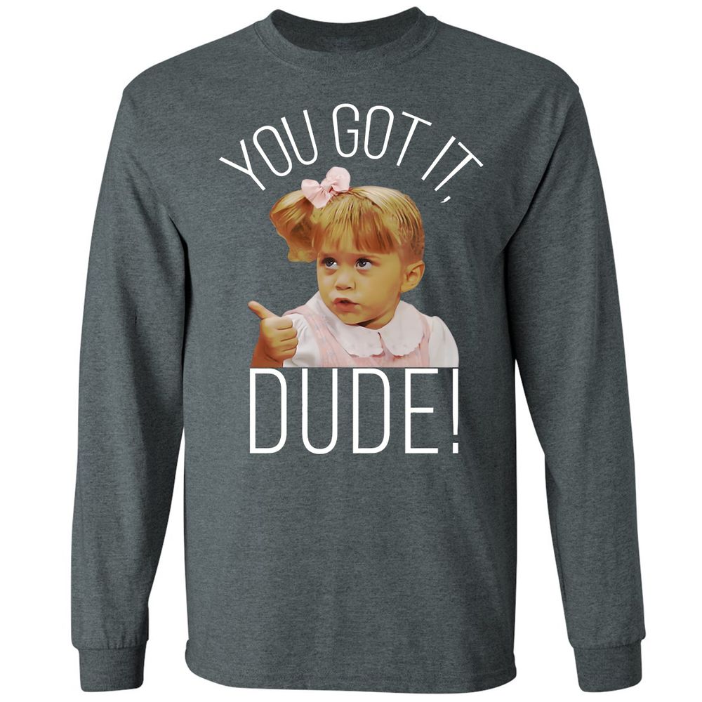 Long Sleeve T-Shirt - SGBY6AL7 - Dark Heather - 15