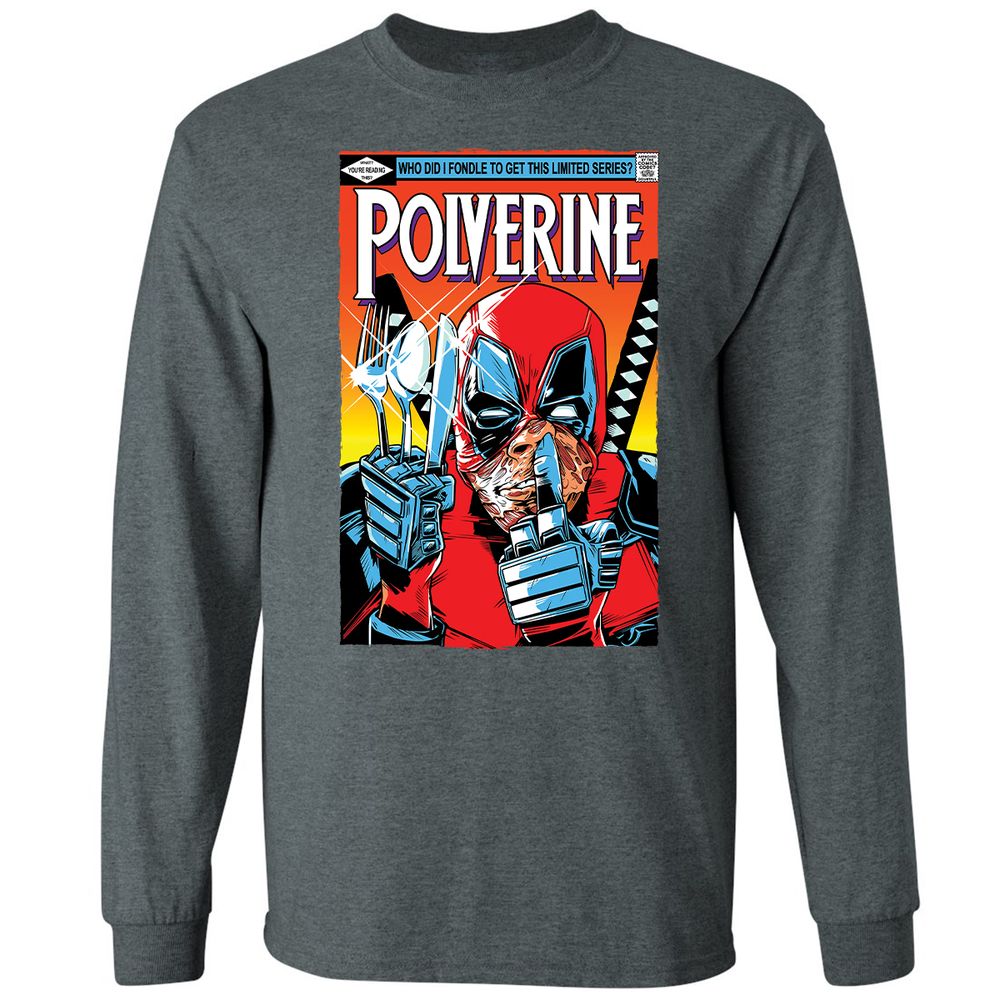 Long Sleeve T-Shirt - NYVUJRT5 - Dark Heather - 15