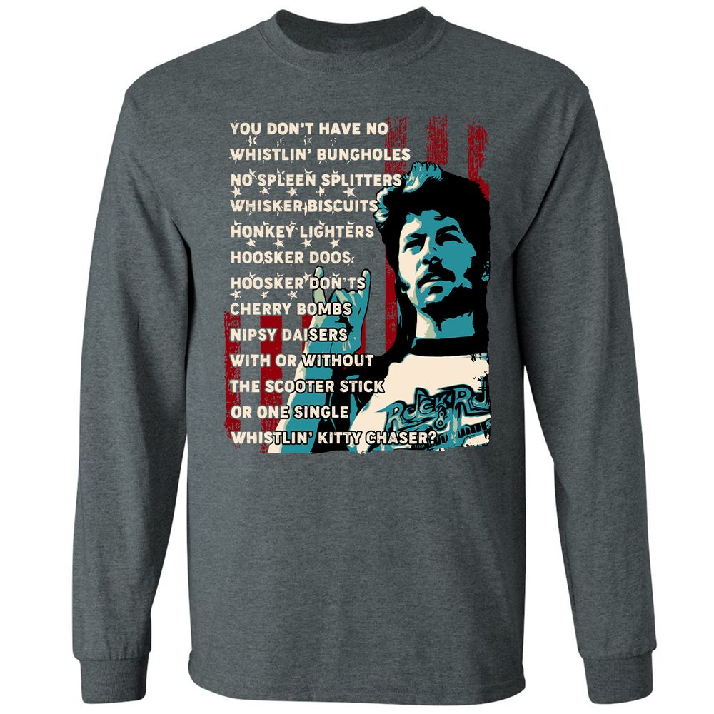 Long Sleeve T-Shirt - QZZZ8WFD - Dark Heather - 15