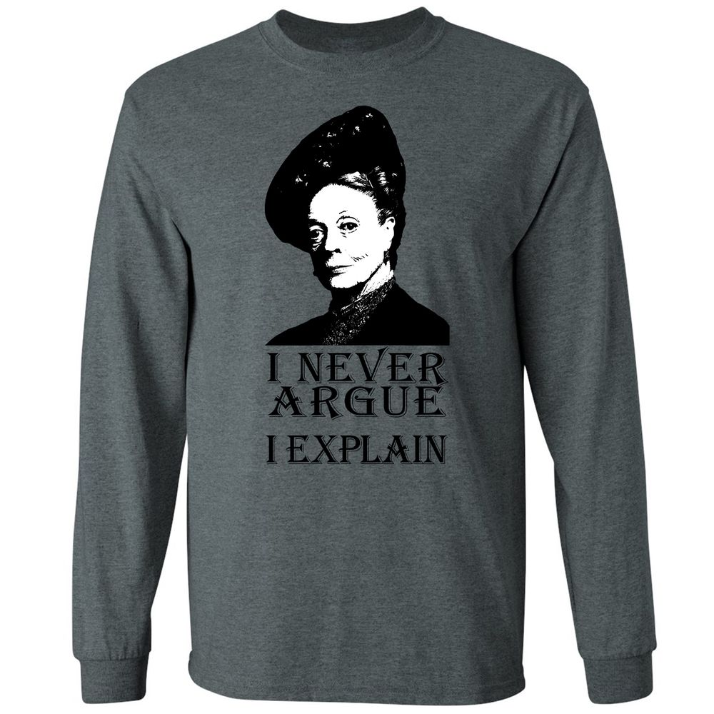 I never argue - Dark Heather - 15