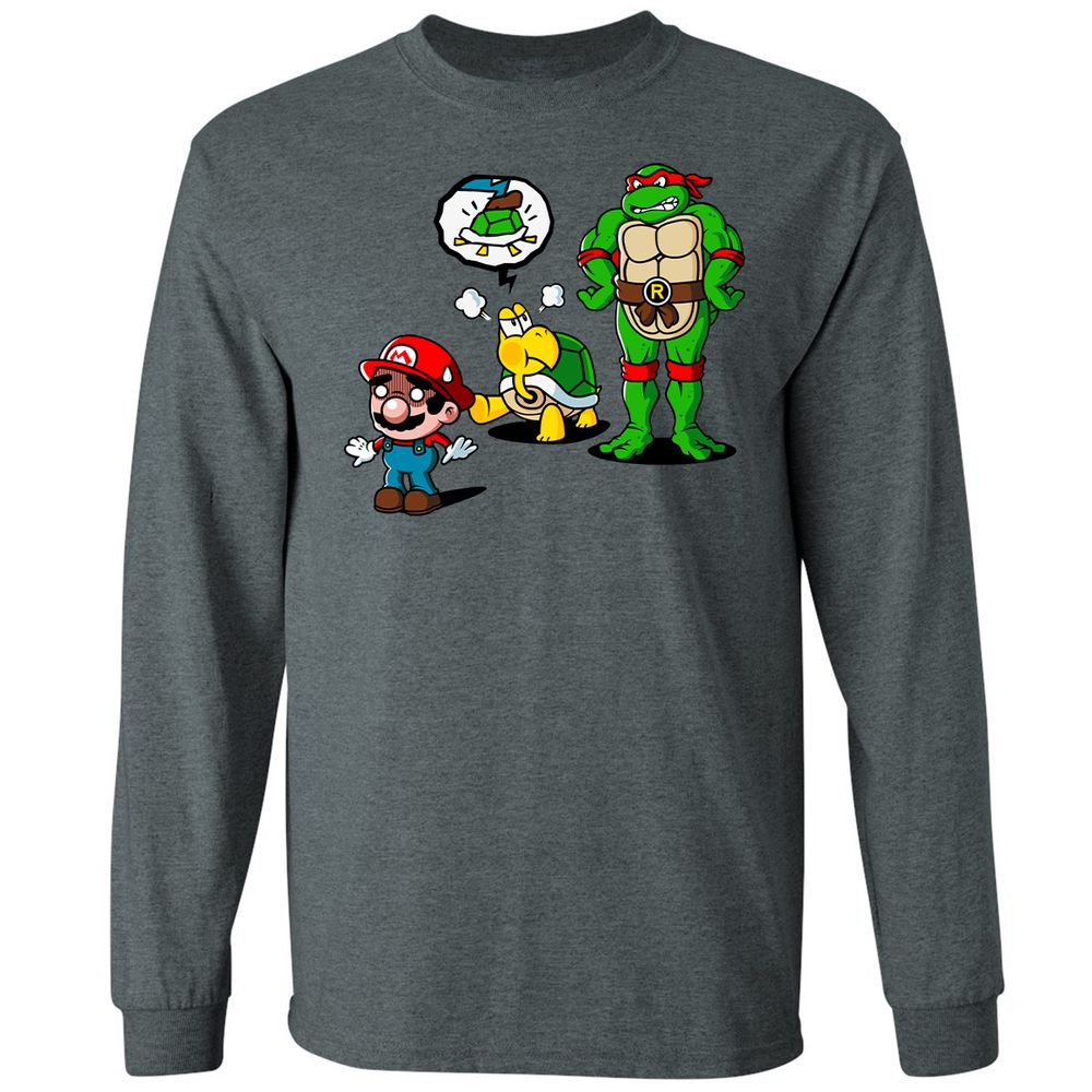 Long Sleeve T-Shirt - MERAEW3Y - Dark Heather - 15