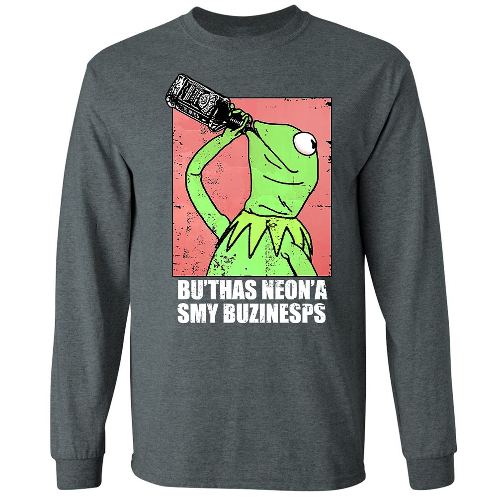 Long Sleeve T-Shirt - KYNBM7JG - Dark Heather - 15