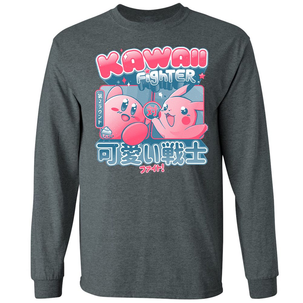 Long Sleeve T-Shirt - 8WL55ADY - Dark Heather - 15