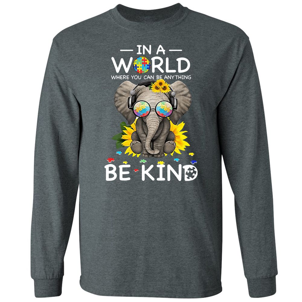 Long Sleeve T-Shirt - RBPQADEL - Dark Heather - 15