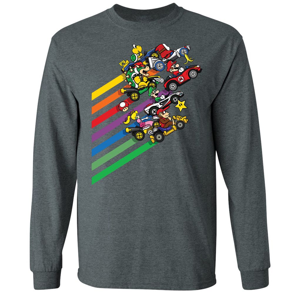 Long Sleeve T-Shirt - TZTUF855 - Dark Heather - 15