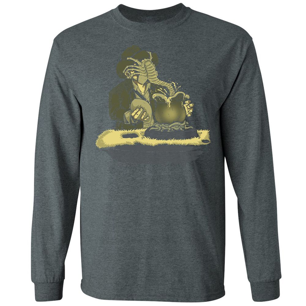Long Sleeve T-Shirt - 3T9ENYA4 - Dark Heather - 15