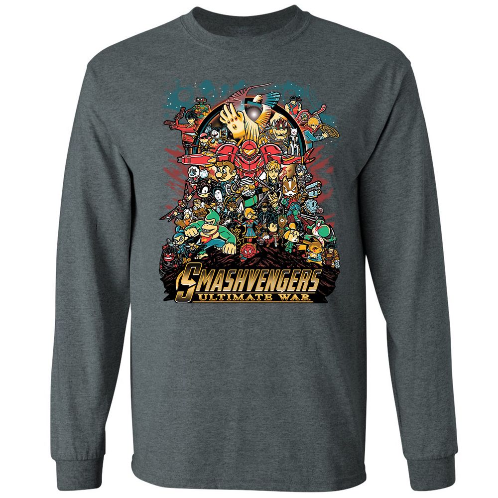 Long Sleeve T-Shirt - AMF1ZGFC - Dark Heather - 15