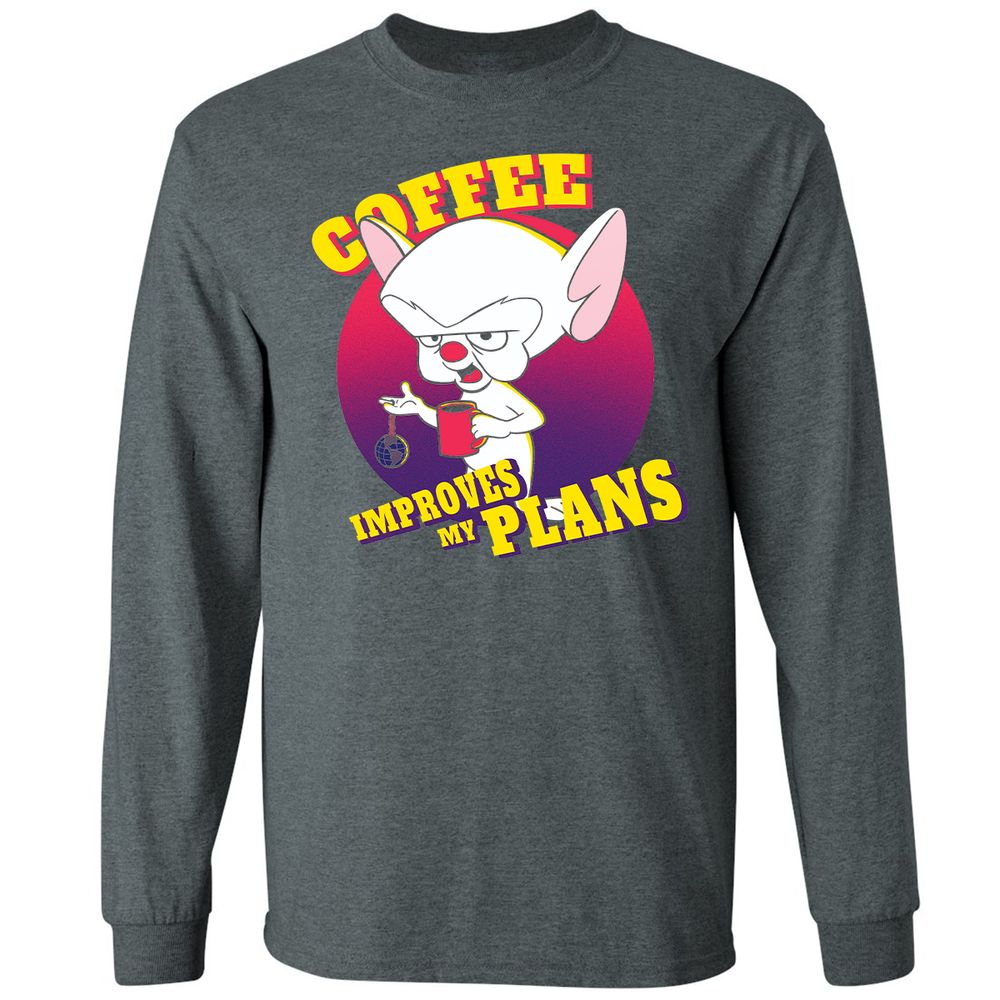 Long Sleeve T-Shirt - BYCJED33 - Dark Heather - 15