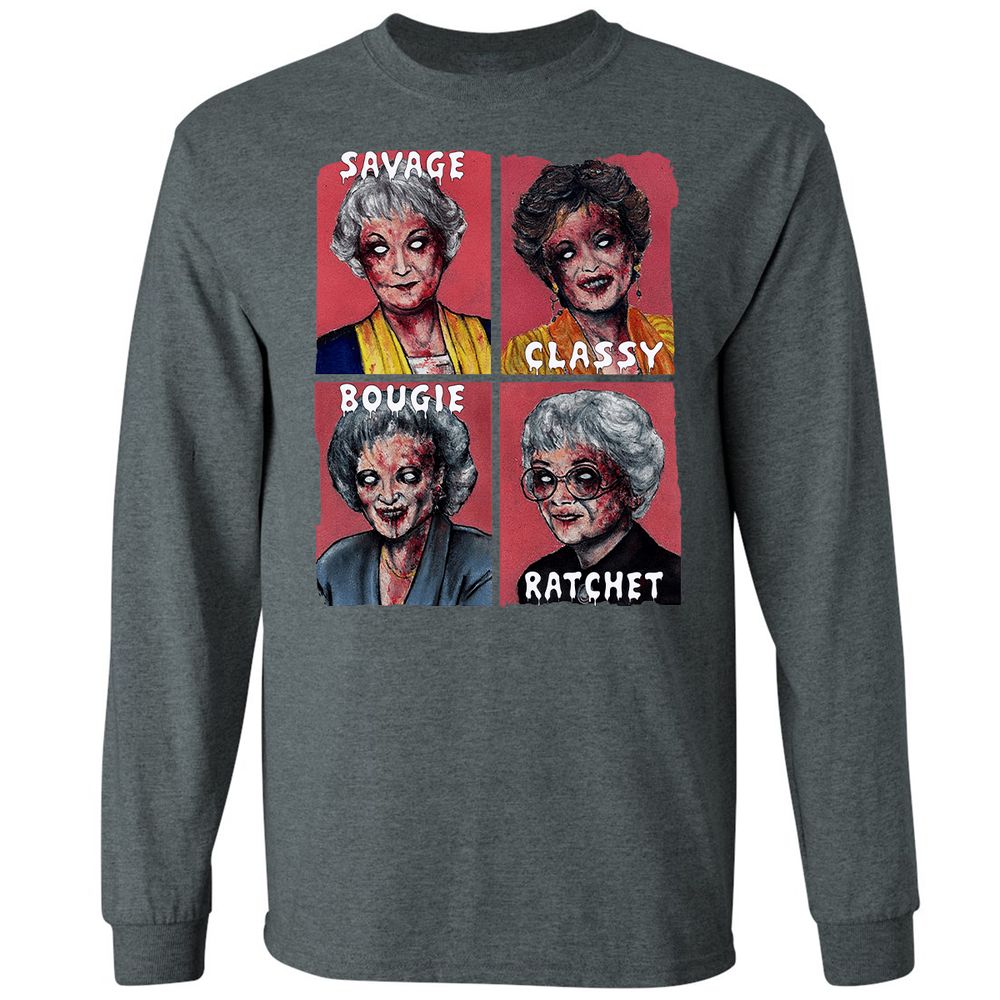 Long Sleeve T-Shirt - GCRFT8ZS - Dark Heather - 15