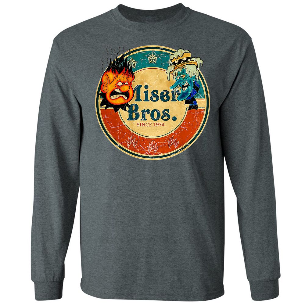 Long Sleeve T-Shirt - BLAHT5V2 - Dark Heather - 15