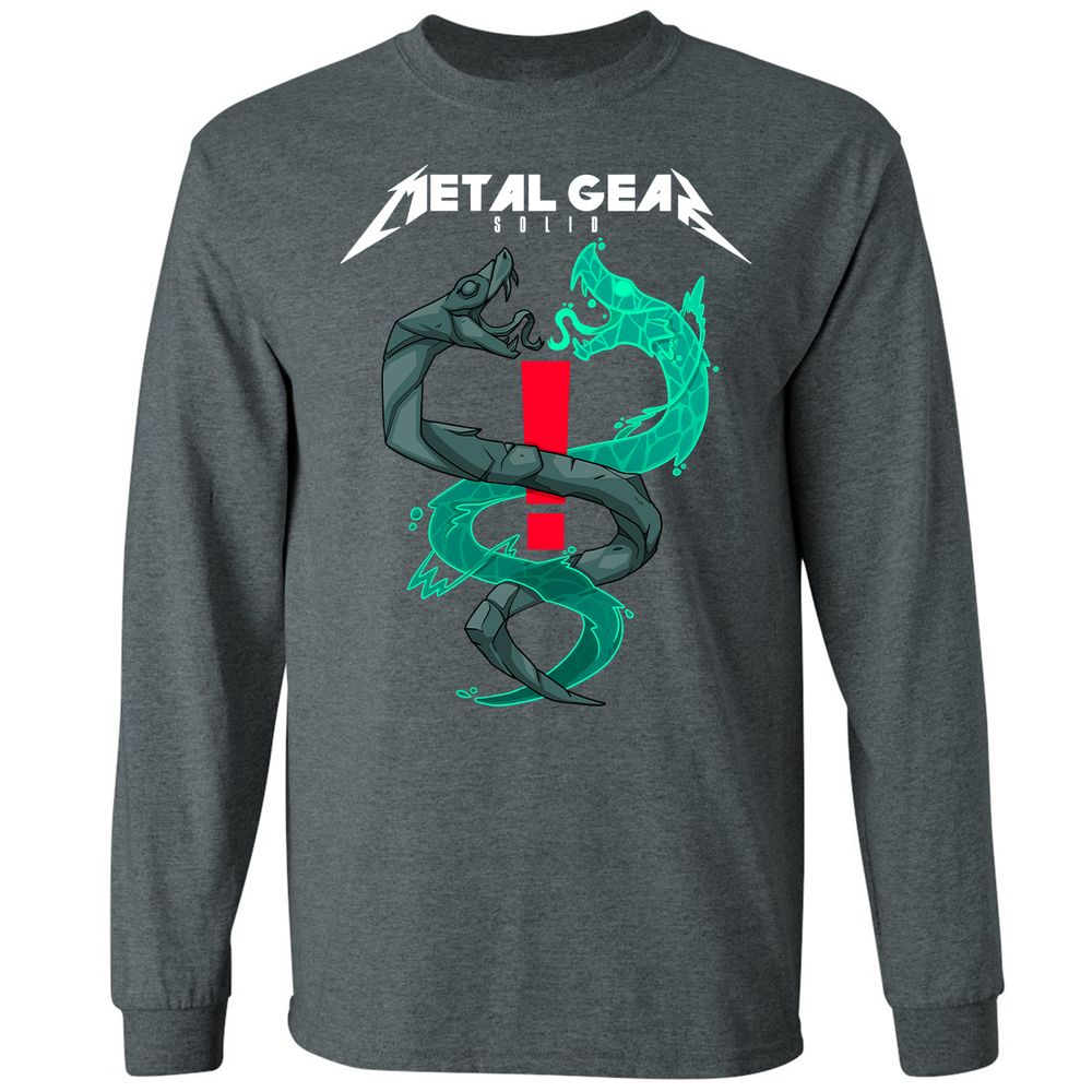 Long Sleeve T-Shirt - U9VP86YX - Dark Heather - 15