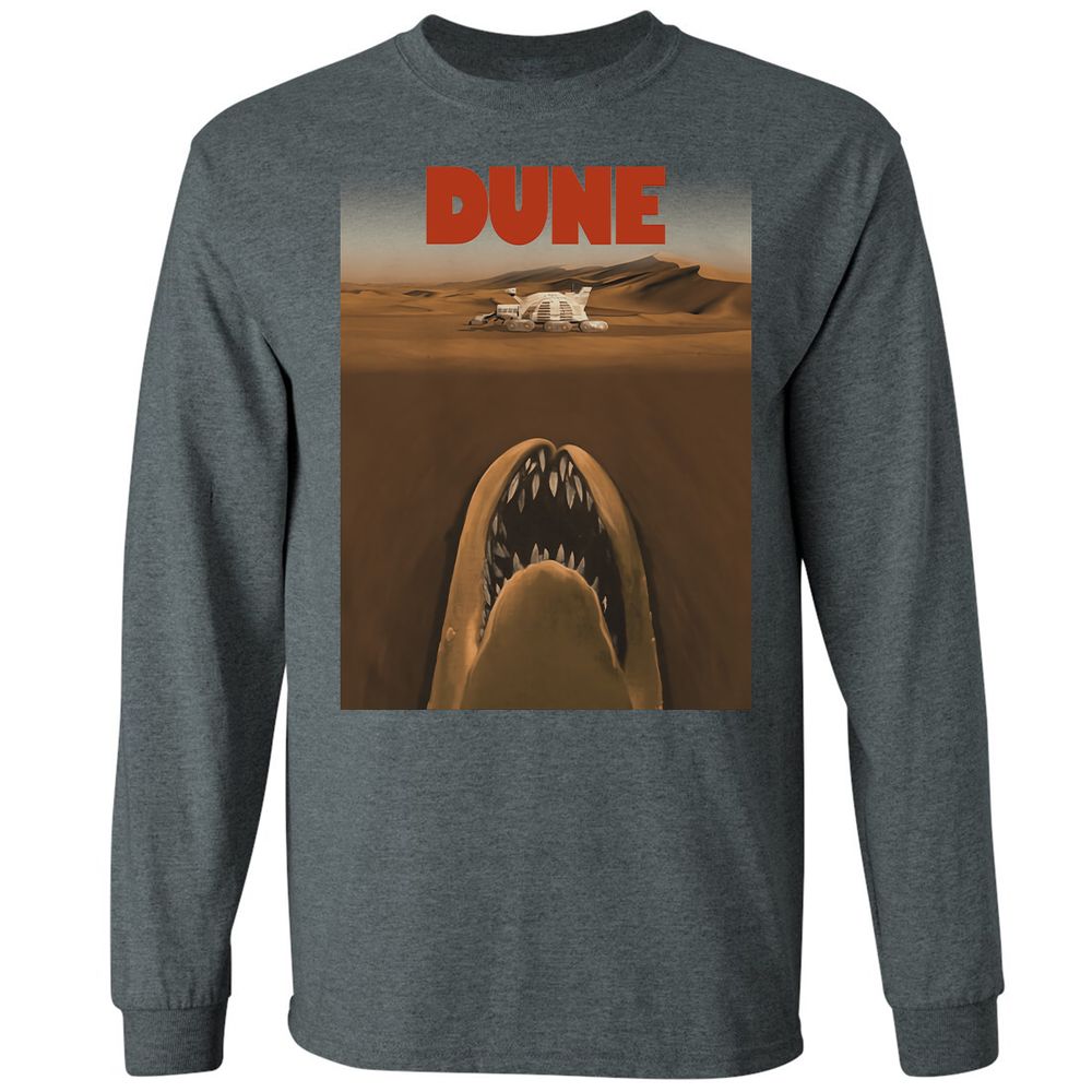 Long Sleeve T-Shirt - TAQF3TS7 - Dark Heather - 15