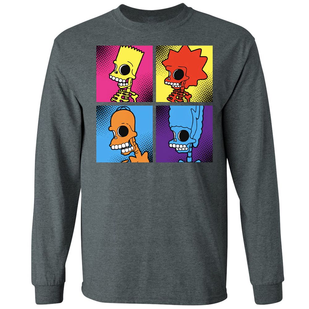 Long Sleeve T-Shirt - DF2GKDK4 - Dark Heather - 15