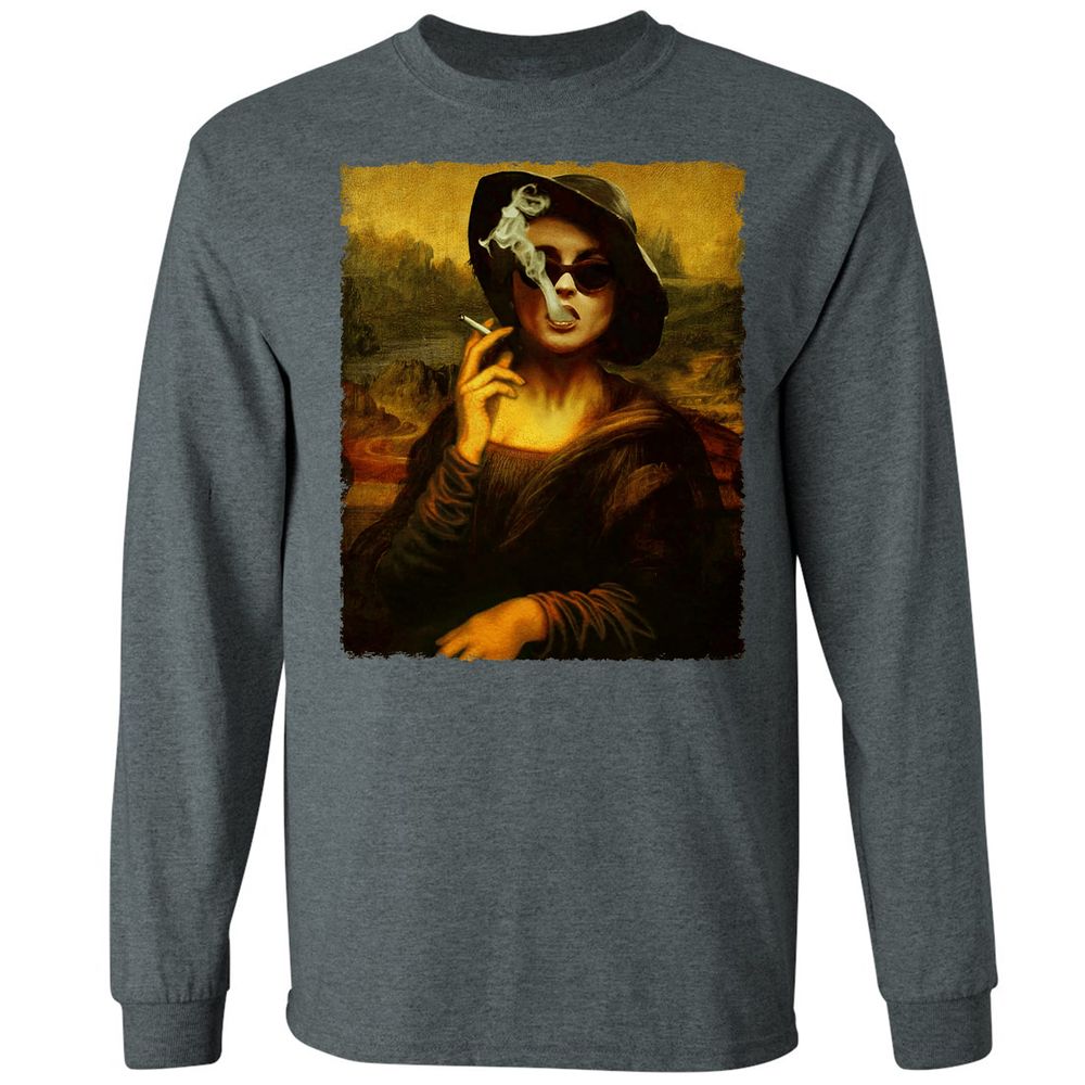 Long Sleeve T-Shirt - REQLPQFD - Dark Heather - 15