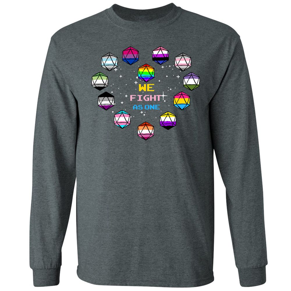 Long Sleeve T-Shirt - ZZC1C3R7 - Dark Heather - 15