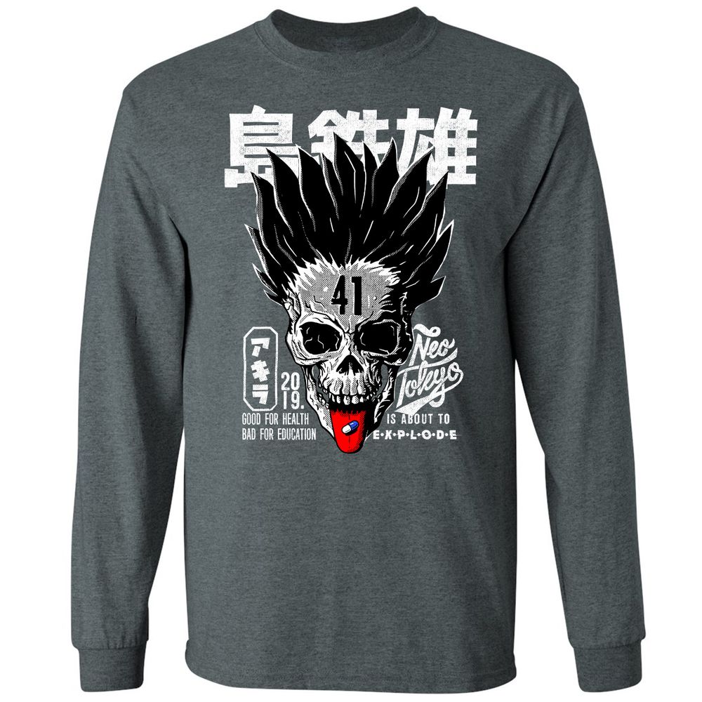 Long Sleeve T-Shirt - LEGYD2K7 - Dark Heather - 15