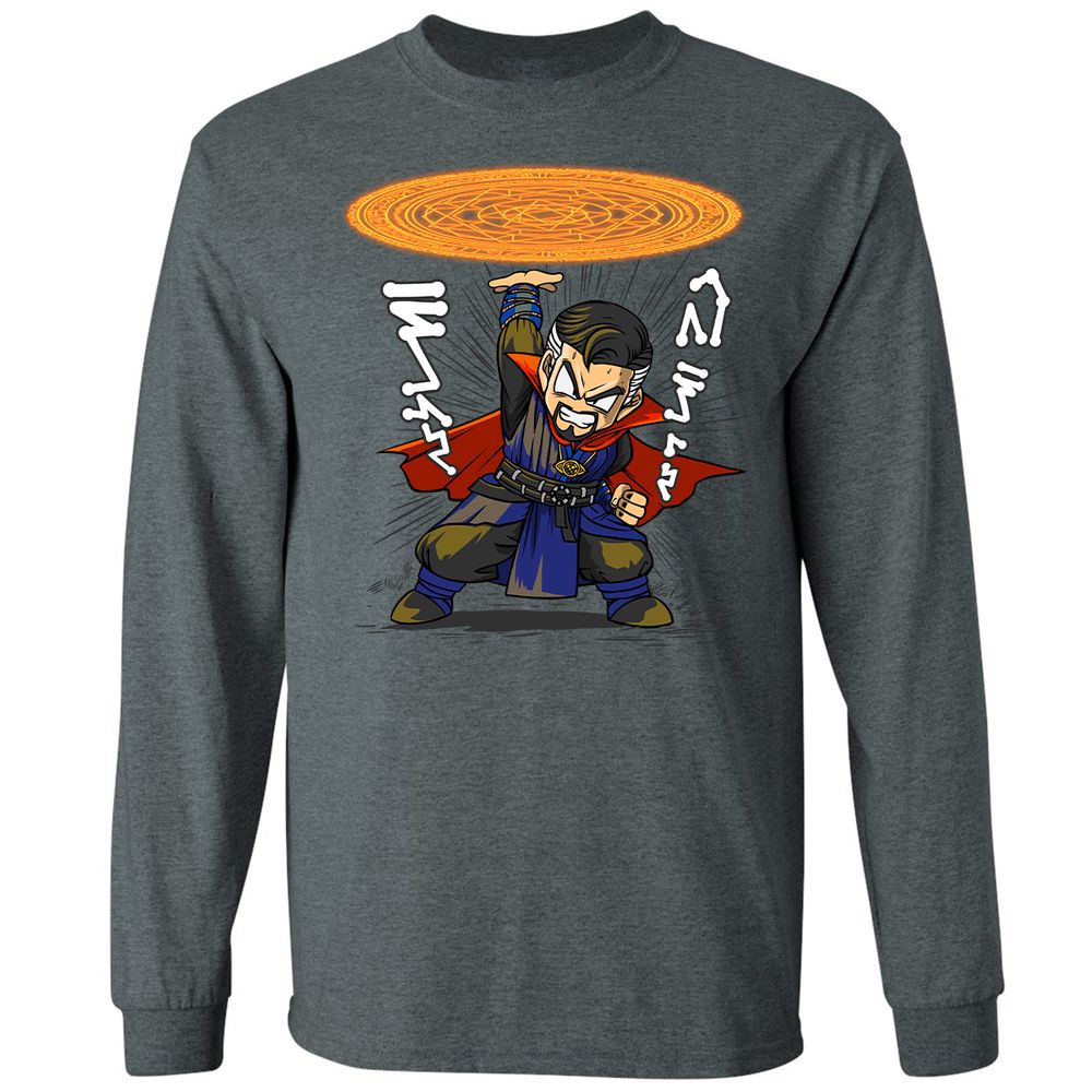 Long Sleeve T-Shirt - 8ZRGFFKC - Dark Heather - 15