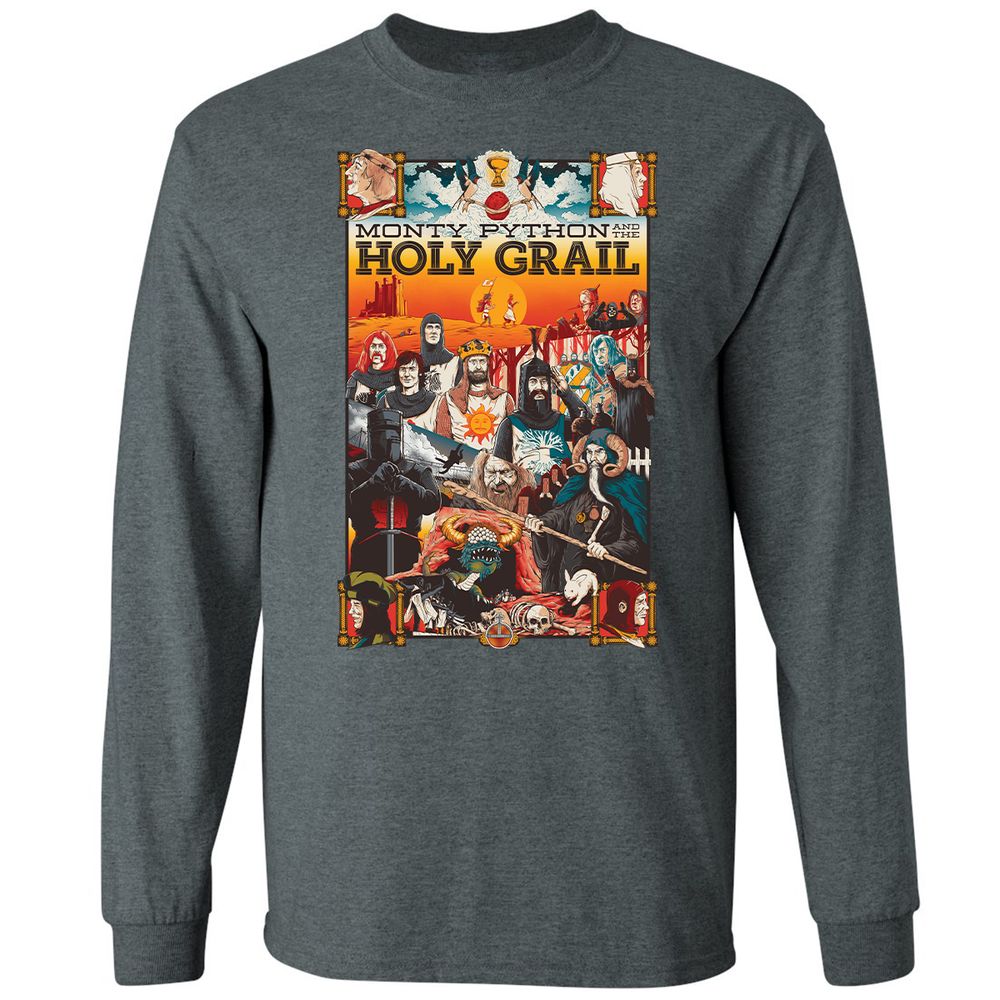 Long Sleeve T-Shirt - CP94XALZ - Dark Heather - 15