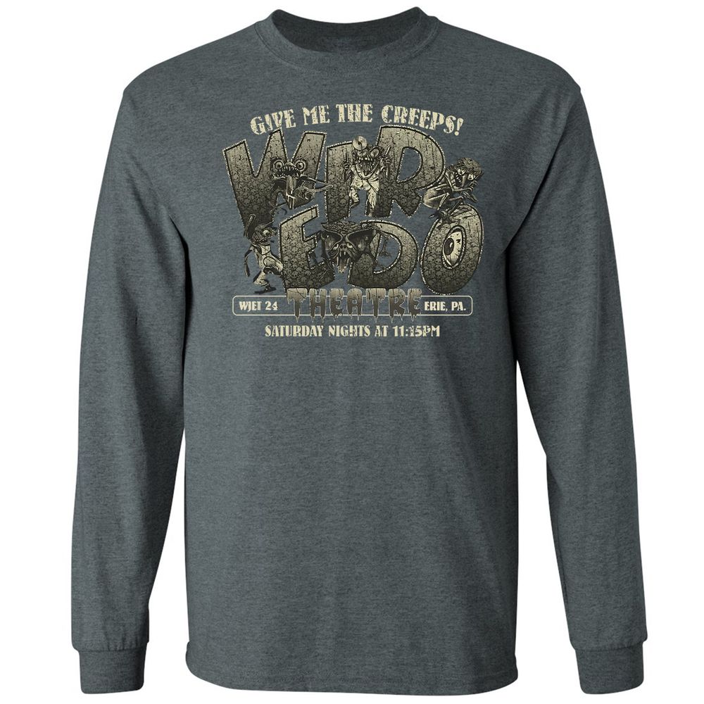 Long Sleeve T-Shirt - WWLY4PEK - Dark Heather - 15
