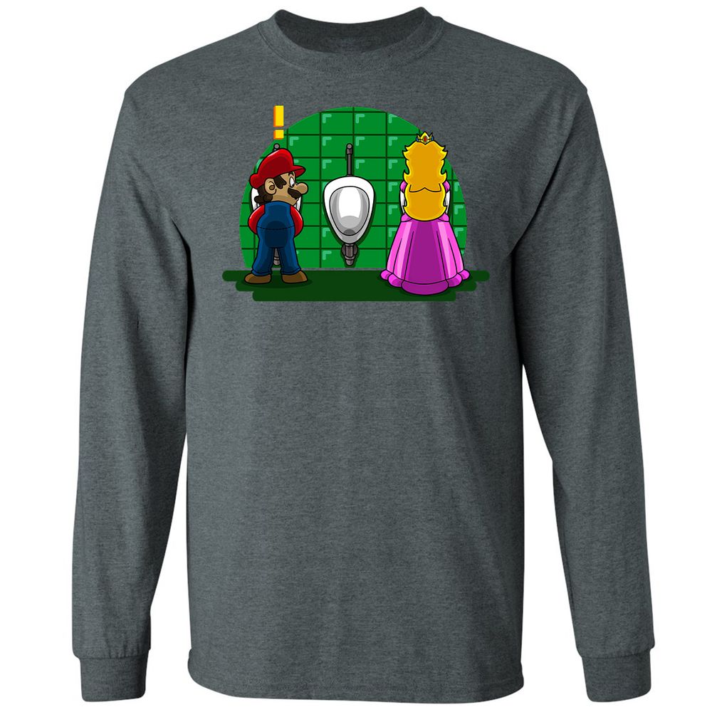 Long Sleeve T-Shirt - 5MEWC921 - Dark Heather - 15