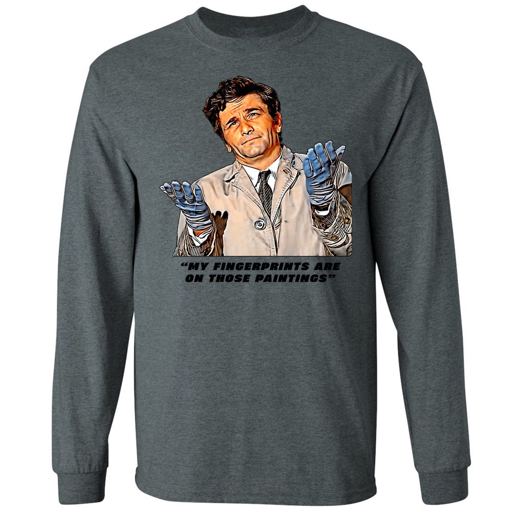 Long Sleeve T-Shirt - 826H4615 - Dark Heather - 15