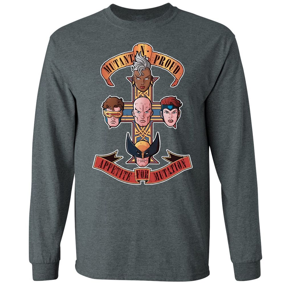 Long Sleeve T-Shirt - WKC78AQE - Dark Heather - 15